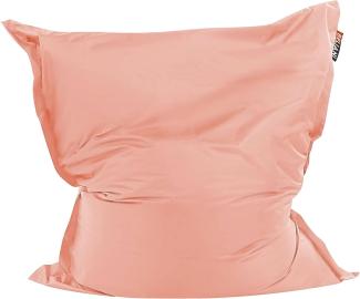 Beliani 'FUZZY' Sitzsack mit Innensack, Polyester rosa, 140x180 cm