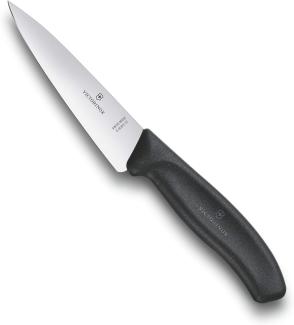 Victorinox Swiss Classic Officemesser, 12 cm Klinge, Edelstahl, Spülmaschinengeeignet, schwarz