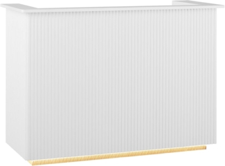 Physa Empfangstheke Rezeptionstheke beleuchtet abschließbar 2 Schubladen und Fächer