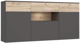 Sideboard COMO Uni Wolfram Grau