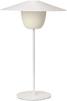 Blomus Mobile LED-Leuchte ANI LAMP LARGE, Lampe, Aluminium matt pulverbeschichtet, White, 66068