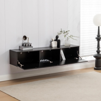 Thanaddo TV-Bank TV Schrank, Lowboard Fernsehschrank TV Schrank Hängend, Breite 160cm,Breite 195cm,Breite 190cm