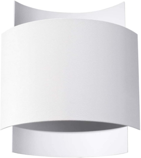 SOLLUX SL. 0857 Wandleuchte IMPACT weiß L: 220, B: 230, H: 110, G9/40W, dimmbar