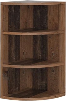 Vicco 'Ecki' Eckregal, Spanplatte antikholz, 30 x 30 x 60 cm