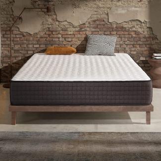 Naturalex | Titanium | Matratze 180x200 cm | Memory Foam Multi Density Blue Latex-Technologie | Hochergonomische 7 Zonen | High Resilience Komfort | Extra Anpassungsfähig Optimale Entspannung