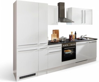 BASIC by Balculina Küchenzeile Jazz, Breite 310 cm, wahlweise mit E-Geräten