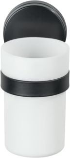 WENKO Zahnputzbecher Static-Loc® Plus Pavia, Befestigen ohne Bohren