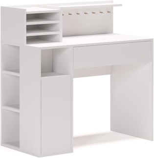 Vicco Schreibtisch, Weiß, 100 x 50 cm