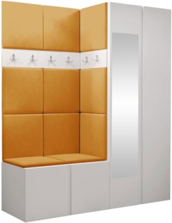 Garderoben-Set Monati XII, Weiß, Farbe: Manila 32