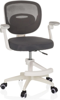 hjh OFFICE Drehstuhl Kinderdrehstuhl KIDDY SMART Stoff (1 St), Kinder Bürostuhl mitwachsend, ergonomisch