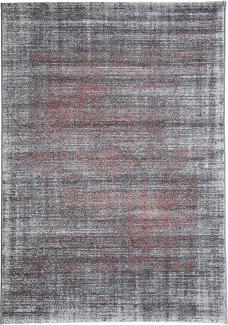 Andiamo Teppich Campos grau-koralle, 200 x 300 cm