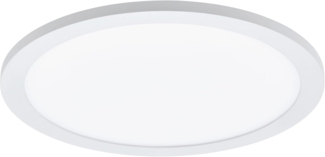 Eglo 97958 LED Deckenleuchte SARSINA-C weiß Ø30cm H:5cm dimmbar mit Connect Funktion inkl. Fernbedienung