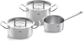 Fissler original-profi collection Topf-Set 3-tlg. mit Metalldeckel Edelstahl