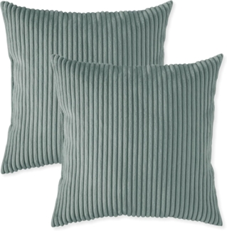 sleepling Sofakissen Zierkissen, (2 St, 2er Set), gemütliches Dekokissen aus robustem Polsterstoff, in Cord-Optik