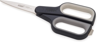 Joseph Joseph Universalschere CutPlus grau Allzweckschere mit Box Cutter