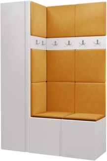 Garderoben-Set Monati IX, Weiß, Farbe: Manila 32