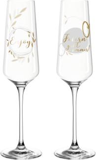 Leonardo PRESENTE Sektglas "Enjoy" 280 ml 2er Set - A