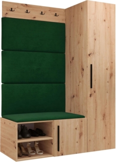 Garderoben-Set Mapreni II (Farbe: Artisan Eiche, Manila 35)