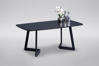 M2 Kollektion Couchtisch Tibet 2 in schwarz, B/H/T = 110 x 60 x 46 cm