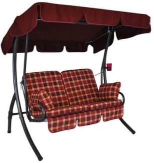 Angerer Hollywoodschaukel 2-Sitzer Comfort Rio bordeaux