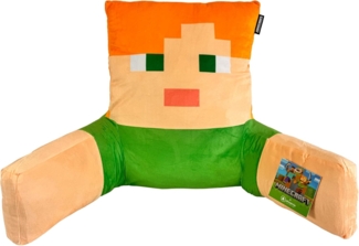 MINECRAFT - dekorative, kuschelweiche Dekokissen, Lesekissen, Zierkissen, buntes Design in verschiedenen Charaktere