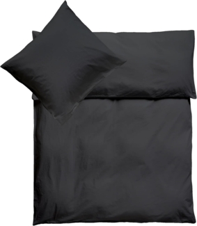 Jersey Kinder Bettwäsche 100x135cm Hautfreundlich Atmungsaktiv Baumwolle Grau