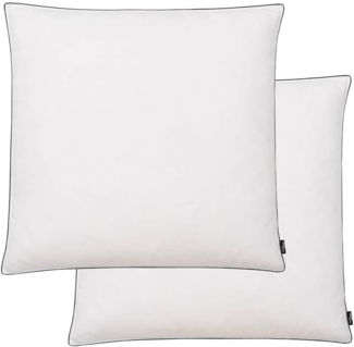 vidaXL Kissen 2 Stk. Daunen-/Federnfüllung Schwer 80x80 cm Weiß 132890