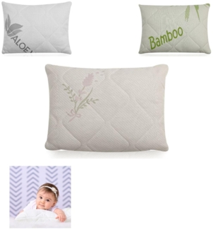 Lorelli Babykissen Cosy Größe 38 x 29 cm Silikon-Daunenfüllung Bezug abnehmbar lila