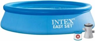 Intex Easy Set Pool mit Filterpumpe 2,44m x 61cm - 1. 942 L