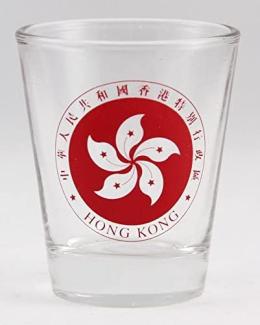 Hong Kong Shot Glass by World By Shotglass