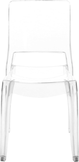 Esszimmerstuhl 2er Set WESTBRIDGE Transparent