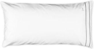 Möve Kissenbezug Möve Noblesse, (1 Stück), mit eleganten Biesen