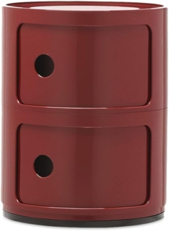 Kartell Componibili, Container 2-fächer, Bordeaux