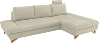 Ecksofa Skalm in beige 284 cm