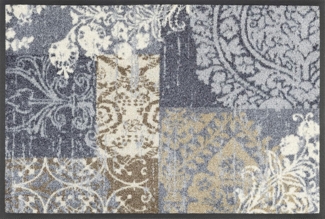 wash+dry by Kleen-Tex Fußmatte Armonia, rechteckig, Höhe: 7 mm, Schmutzfangmatte, Patchwork Design, Ornamente, rutschhemmend, waschbar