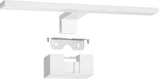 SEBSON Spiegelleuchte LED Spiegellampe 40cm IP44 - 8W 600lm neutralweiß 4000K 230V, 4000K Neutralweiß, IP44, 230V, 8W, 4000K