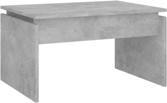 vidaXL Couchtisch Betongrau 68x50x38 cm Holzwerkstoff 808336
