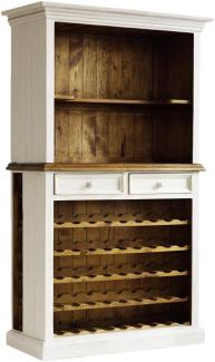 Weinschrank BODDE Kiefer massiv vintage used Look Landhaus