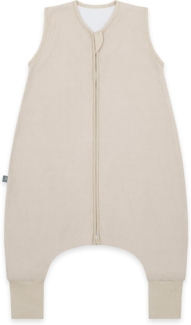 Emma & Noah Schlafsack mit Füßen 1.0 TOG, Essential Beige 90cm (Emma & Noah GmbH)