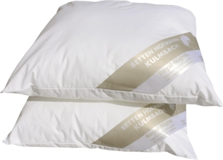 2 Stück Betten Hofmann Basic Allergiker Nackenkissen Kleinkissen 35x40 cm 150 g