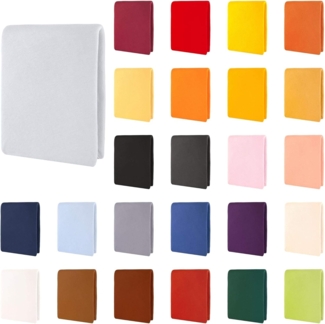 CelinaTex Spannbettlaken Aqua Laken Elastan Rundumgummi 90x200-100x220cm silbergrau, Baumwolle, (1 Stück), bügelfrei,dauerelastisch und weich,faltenfreier Sitz