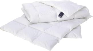 Billerbeck Daunendecke NENA MONO | gefüllt mit 100% Gänsedaunen 155x220 cm