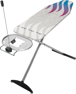 Vileda Total Reflect Plus - Bügelbrett in Originalgröße - Netz - Edelstahl - Abbildung - 75 cm - 97 cm