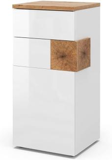 Vicco Midischrank Weiß 40 x 84 cm, Eden