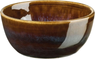 ASA Selection Poke Bowls Mini Bowl Quinoa, Schale, Schälchen, Dipschale, Snackschale, Steinzeug, Blau, Ø 8 cm, 24280261