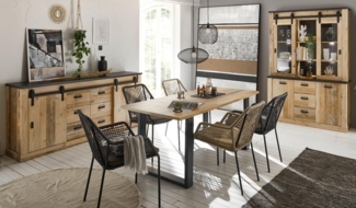 Esszimmer Set Stove in Used Wood hell