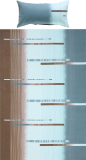 Erwin Müller Bettwäsche Bettwäsche, Biber, 2 teilig, Flanell Streifen