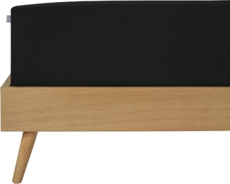 Schiesser Spannbettlaken Elli aus 97% Baumwolle und 3% Elasthan, Jersey-Elasthan, Gummizug: rundum, (1 Stück), für hohe Matratzen und Boxspringbetten, MADE IN GREEN by OEKO-TEX®