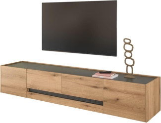 TV-Lowboard Center in Eiche Evoke 220 cm