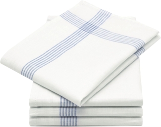 ZOLLNER Geschirrtuch, (Spar-Set, 4-tlg), 50x70 cm, 100% Leinen, vom Hotelwäschespezialisten